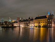 Hofvijver met Torentje, Den Haag : Den Haag, Hofvijver, avond, avondfotografie, torentje
